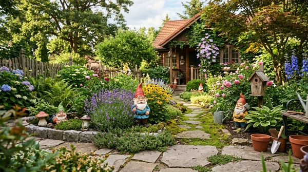 10 raisons d'intégrer des gnomes de jardin à votre déco extérieure